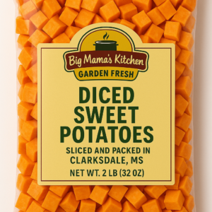 Diced Sweet Potatoes (Perfect for Pie)